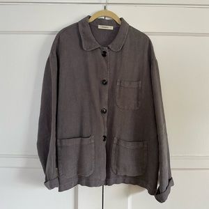 Filosofia 100% Linen Chore Jacket